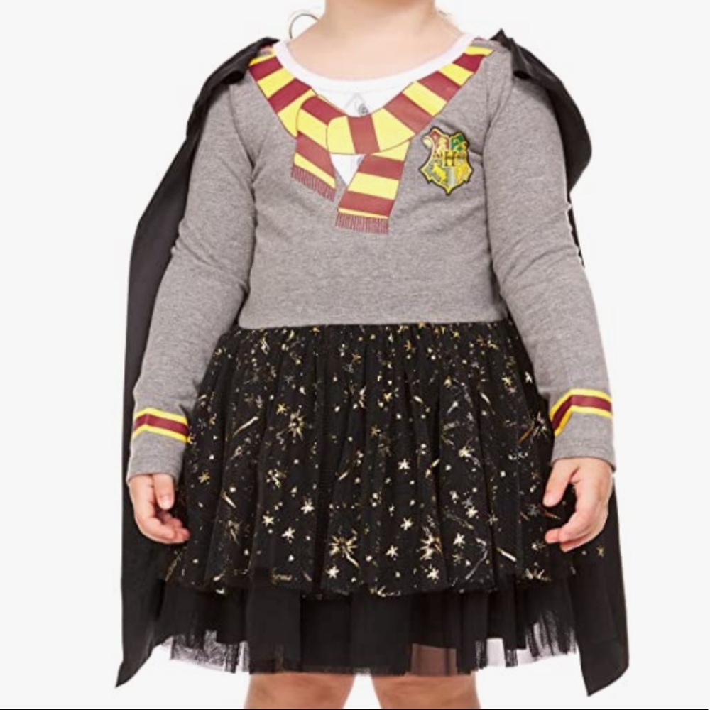 Harry Potter Hermione Granger Gryffindor Dress Toddler Size 2T